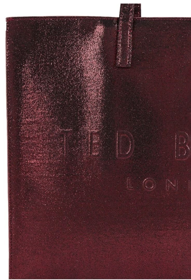 Ted Baker London Wide Crinkle Texture Icon Tote Bag