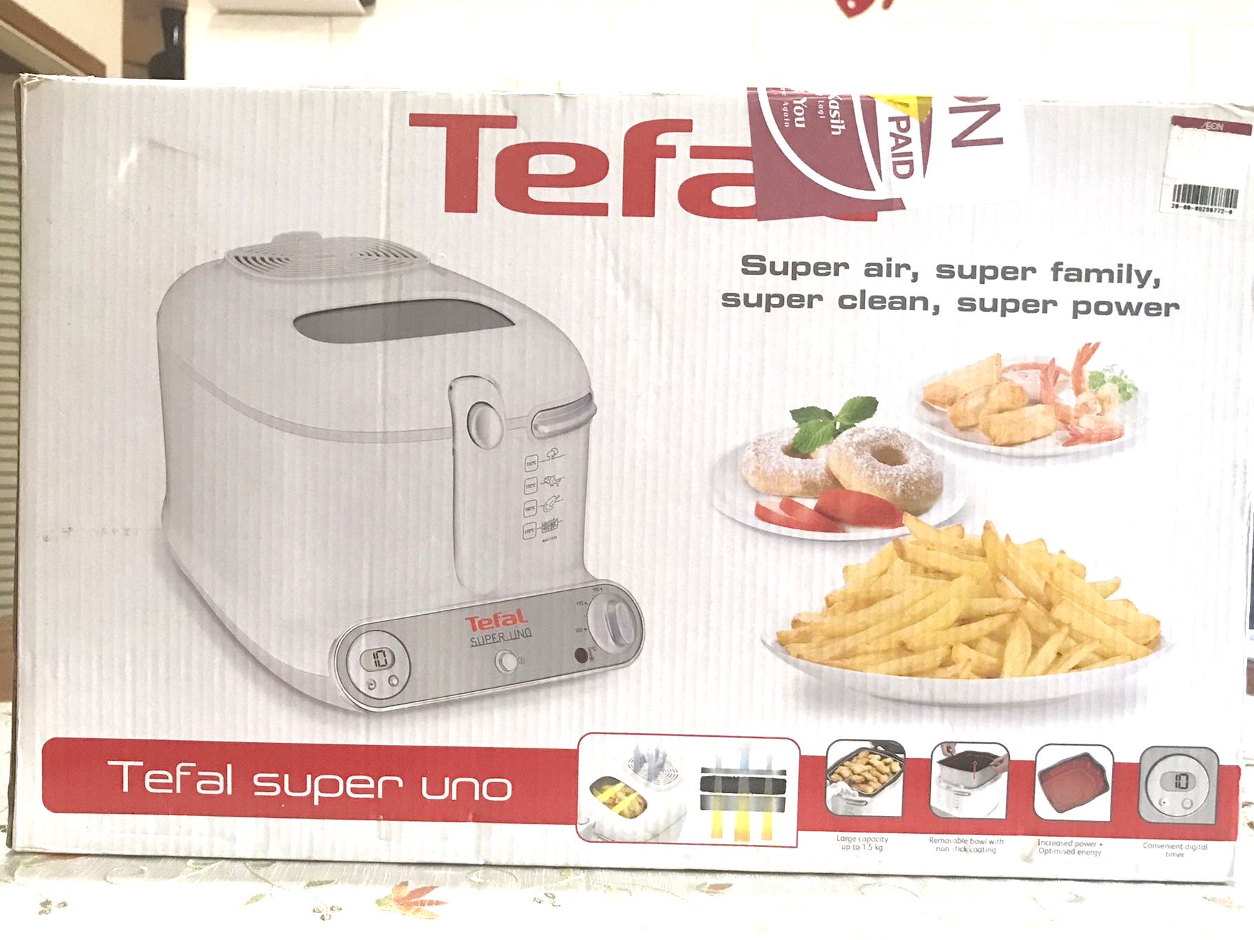 Tefal deep fryer, TV & Home Appliances, Kitchen Appliances, Fryers on