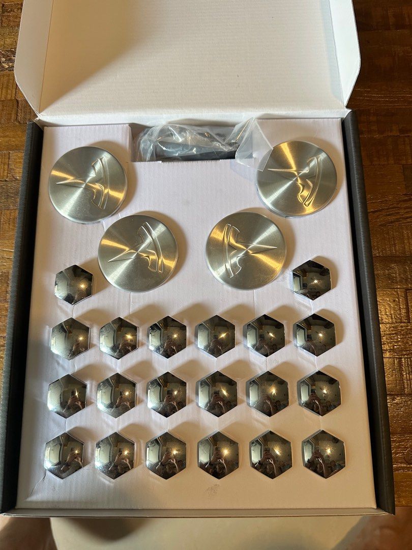 Tesla Model Y Gemini Wheel Cap Kit, Car Accessories, Tyres & Rims on