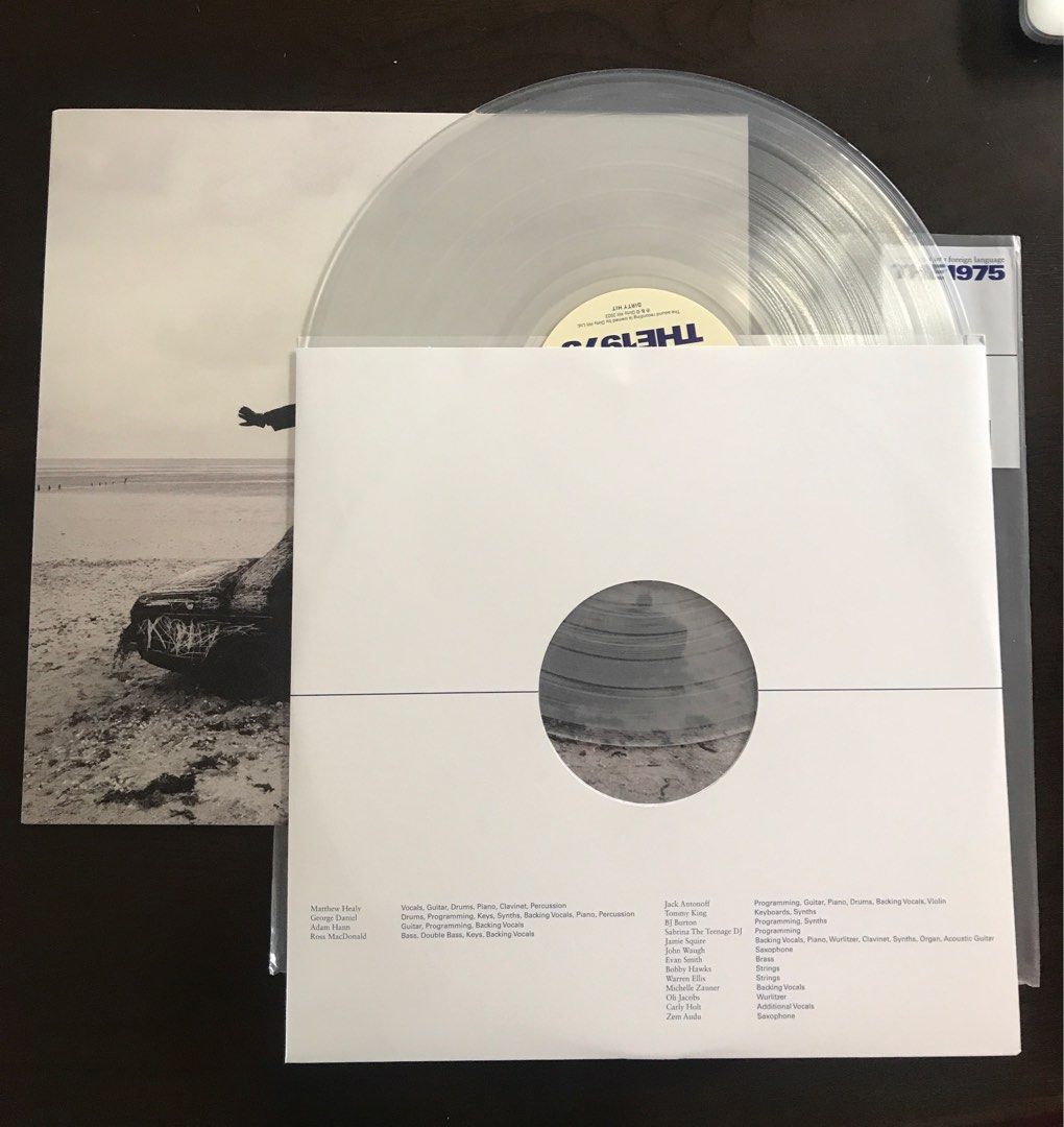 The 1975 - Being Funny in a Foreign Language in clear vinyl