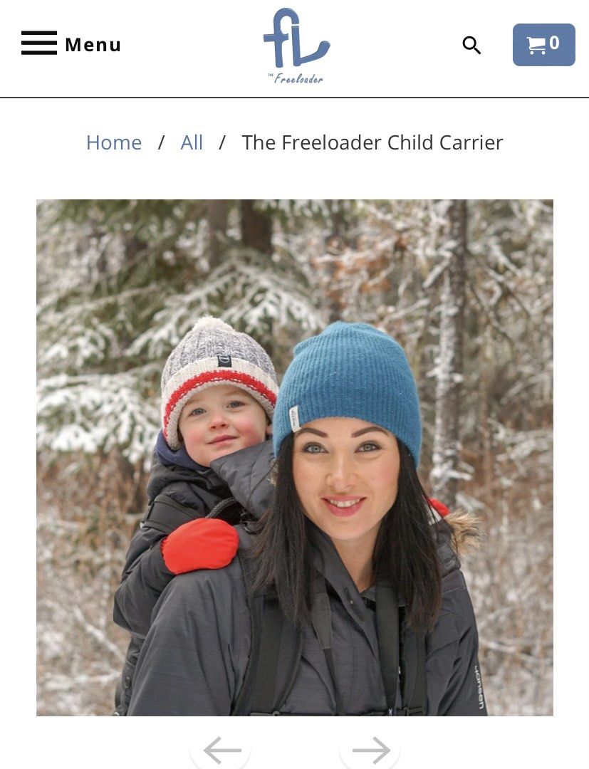 The freeloader toddler carrier, Hobbies & Toys, Travel, Travel
