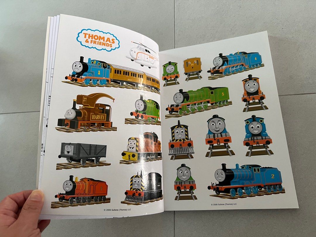 Thomas&Friends Sticker book, Hobbies & Toys, Books & Magazines