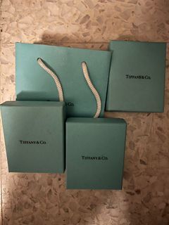Tiffany & Co. boxes