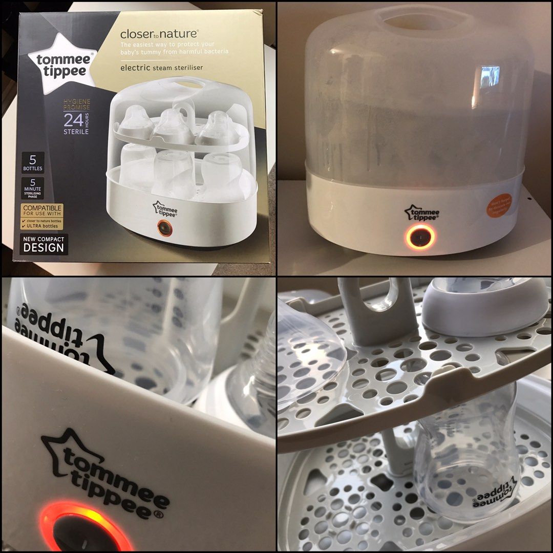 Tommee tippee electric steam hotsell steriliser closer to nature