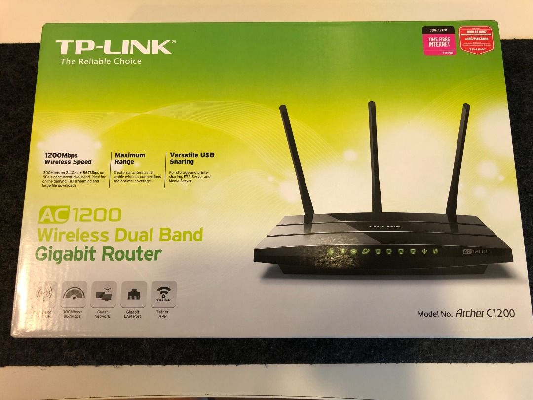 TP-Link Routeur Wifi AC 1200 Mbps