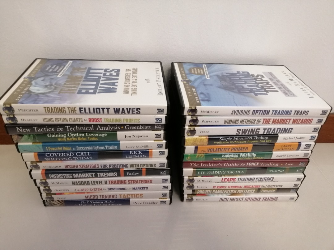 Trade Secrets DVD Series 24 Discs of Various Top trading Strategies