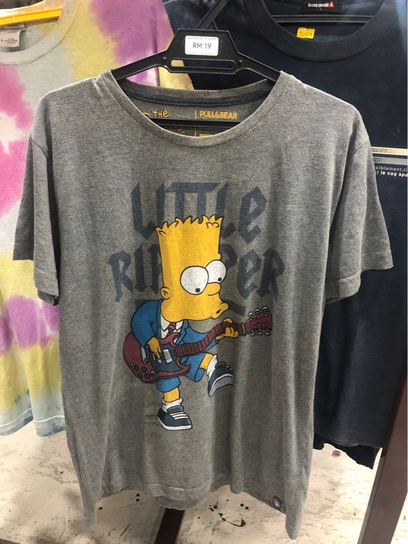 Camisetas simpsons store pull and bear