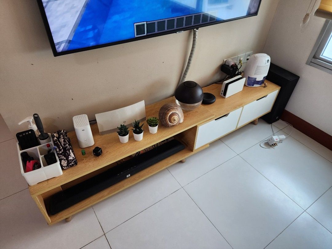 TV Console (Muji/ Minimalist), Furniture & Home Living, Furniture, TV