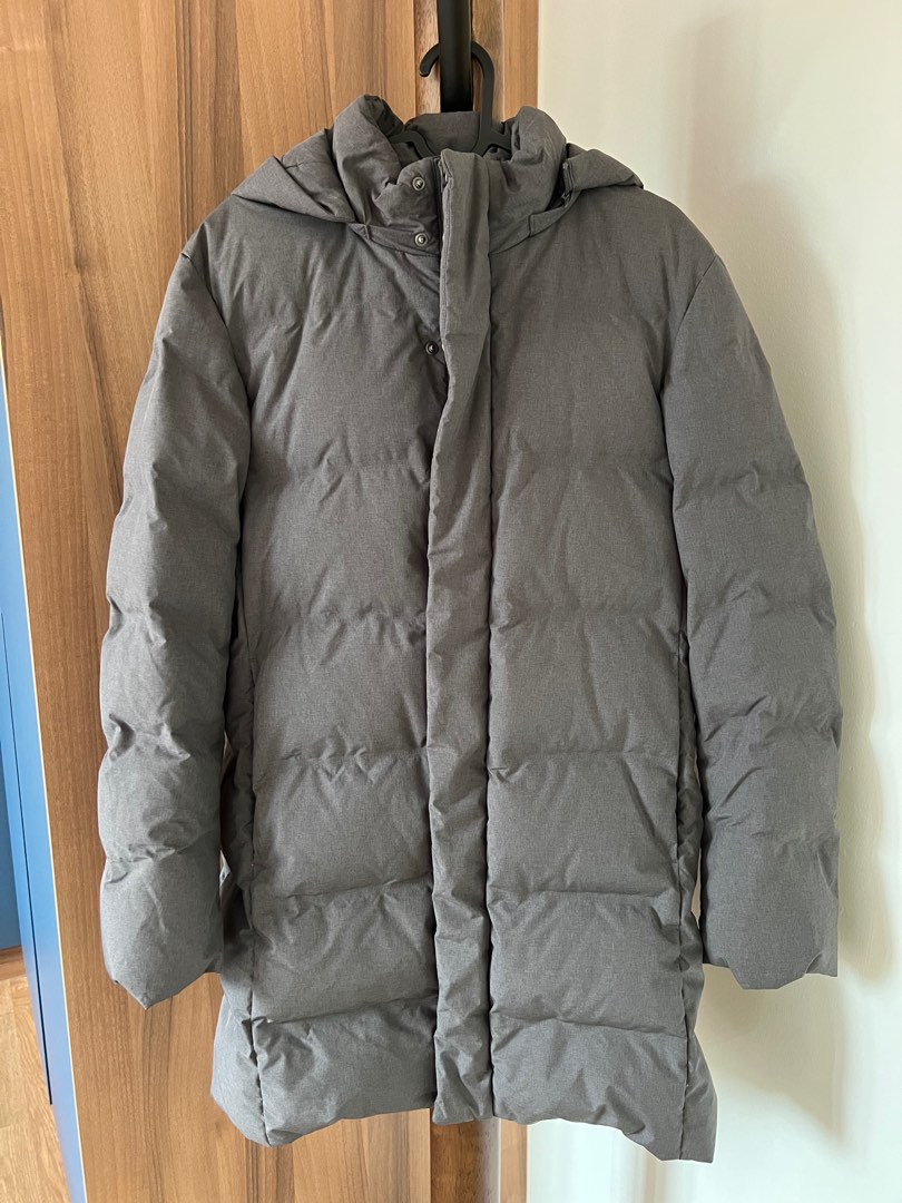 Uniqlo Wind proof water repellent down jacket, Men's Fashion, Coats
