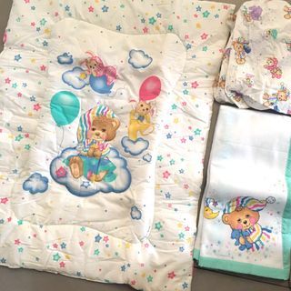 US Baby Blanket Comforter Crib Sheet