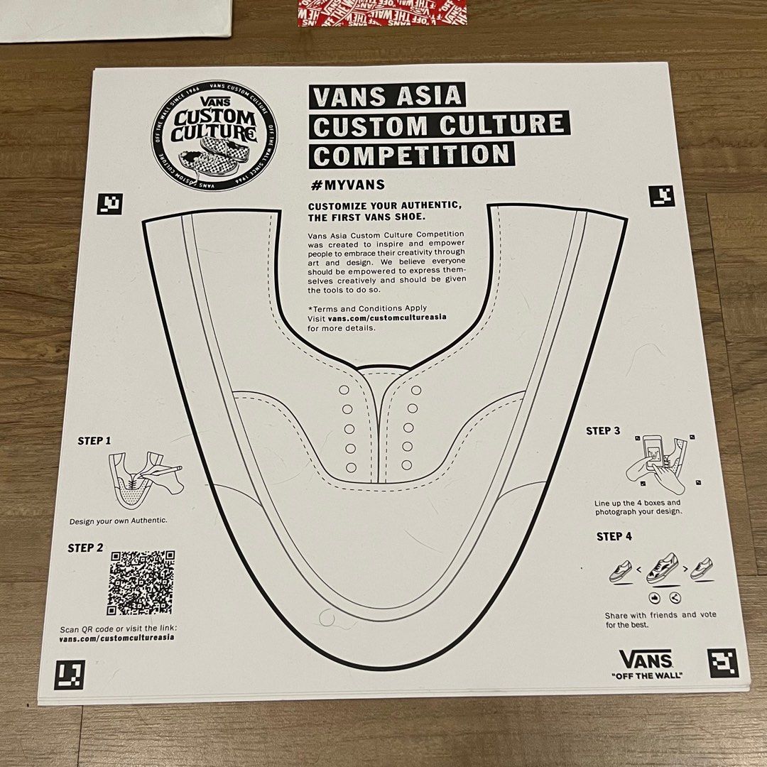 Vans custom deals culture template