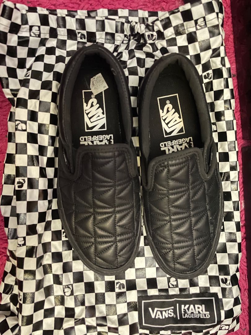 Vans Karl Lagerfeld classic slip on size 6.5 US Women