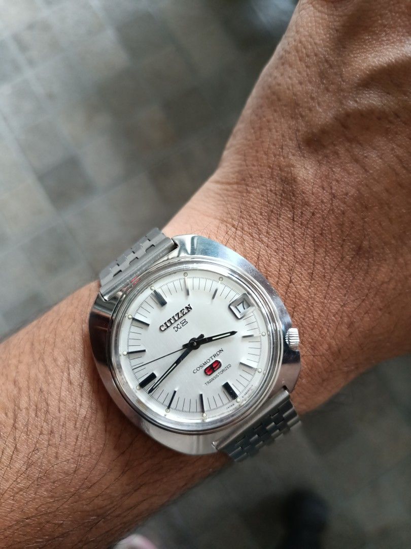Vintage Citizen Cosmotron X8 japan watch Men s Fashion Watches