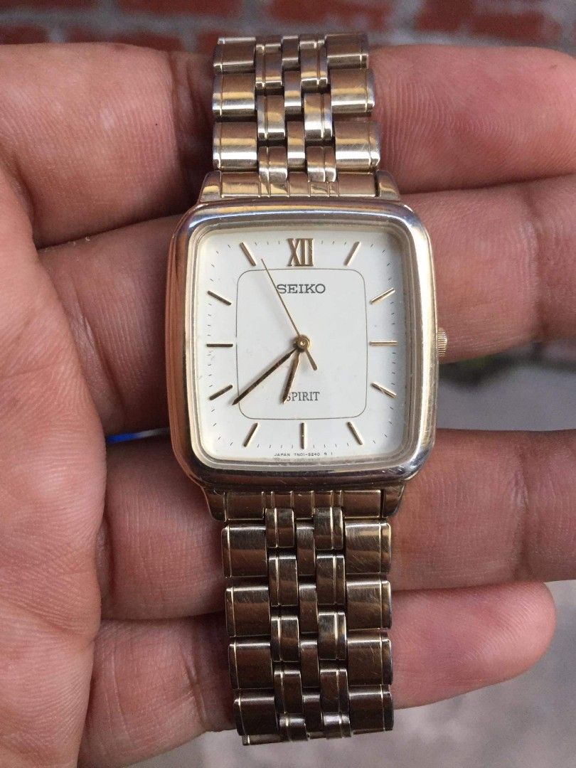 Vintage Seiko Spirit 7N01-5220, Men's Fashion, Watches & Accessories,  Watches on Carousell