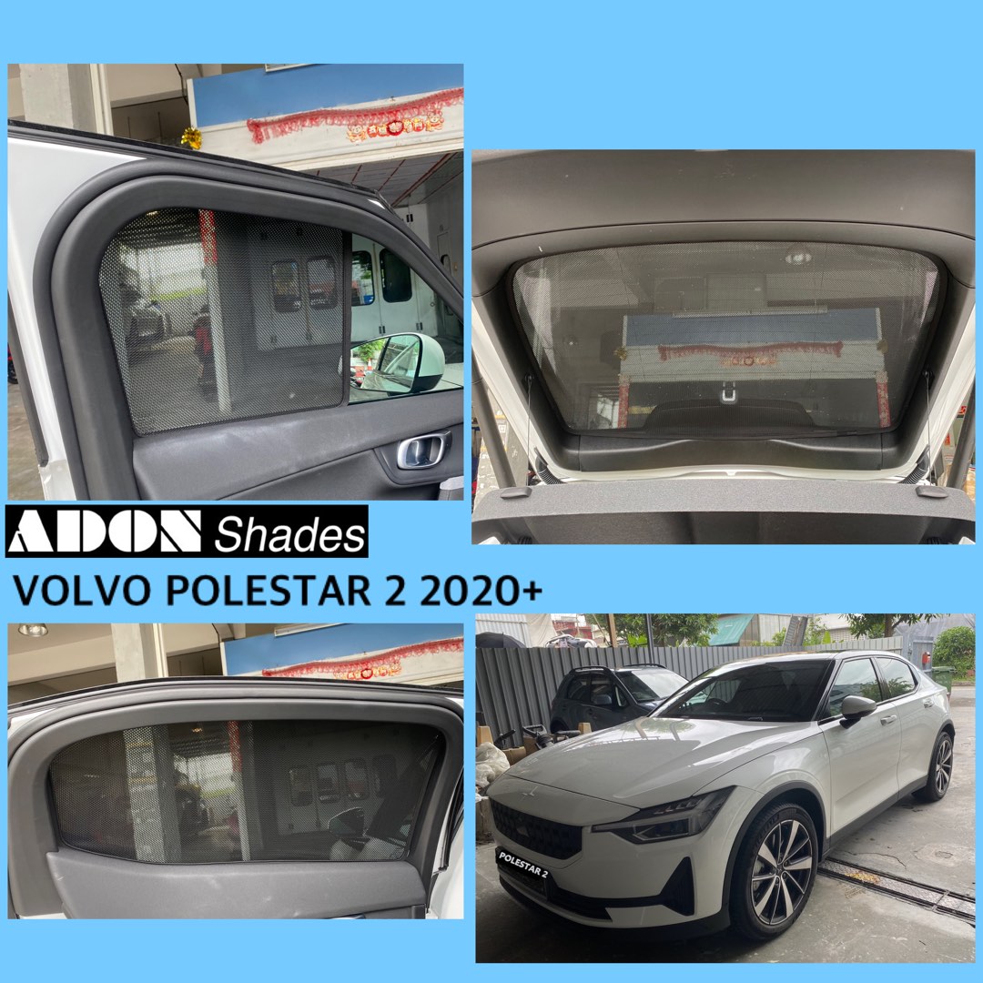 VOLVO Shades / POLESTAR 2 / XC40 / XC60 / XC90 ADON SHADES / Sun shade / car shade /