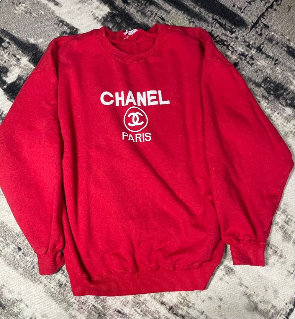 Vtg bootleg chanel sweatshirt