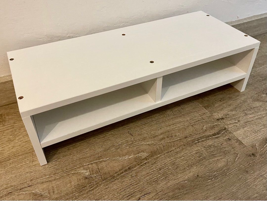 White Monitor Stand, Furniture & Home Living, Furniture, Other Home