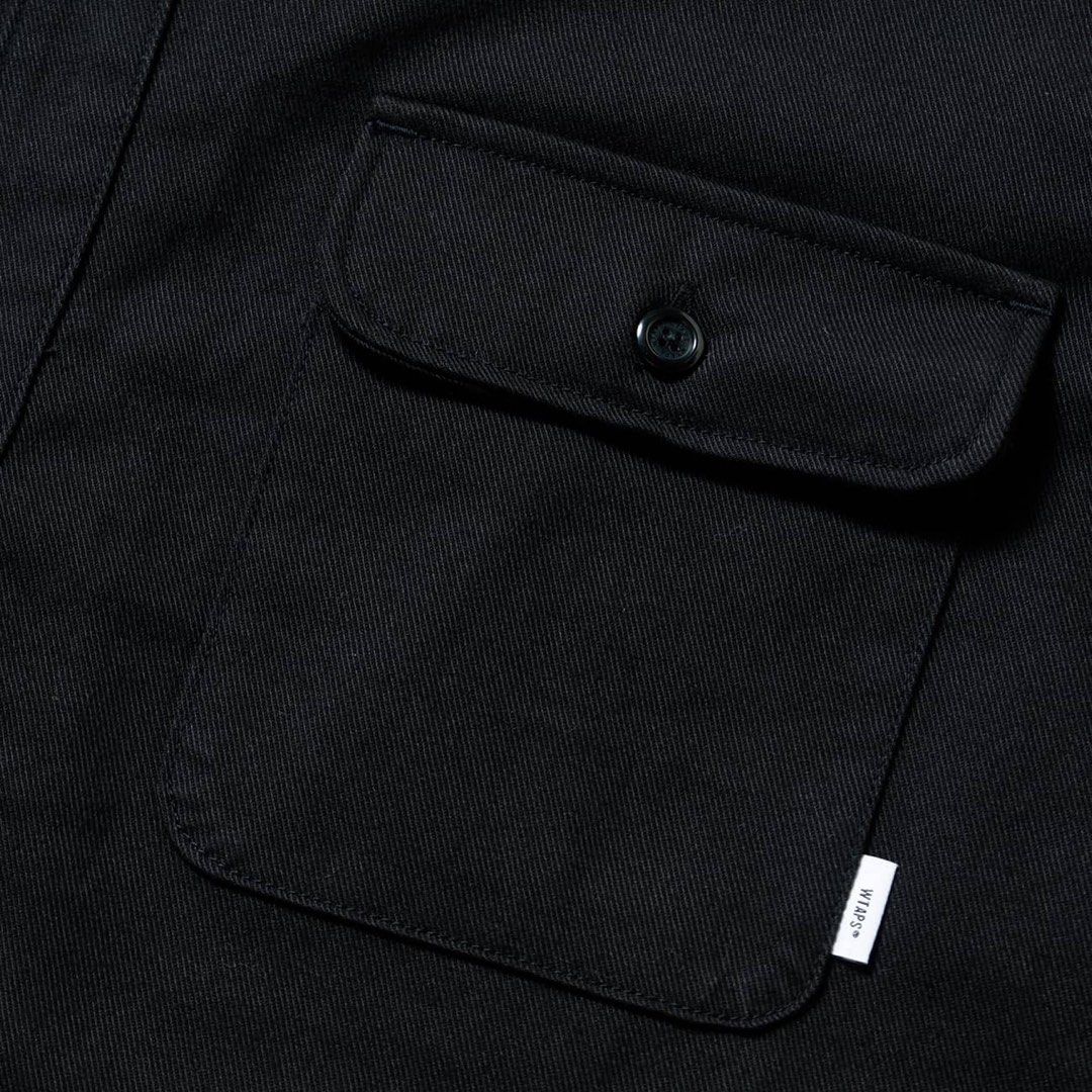 WTAPS 22AW WCPO 02 / LS/COTTON. TWILL, 男裝, 上身及套裝, T-shirt