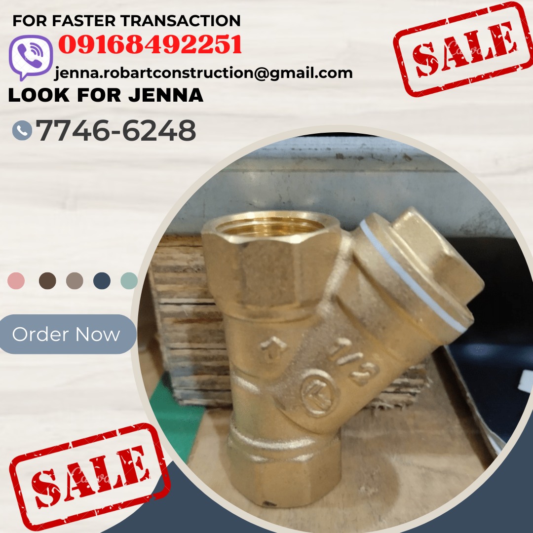 wye strainer 1/2'' materialbrass, Commercial & Industrial