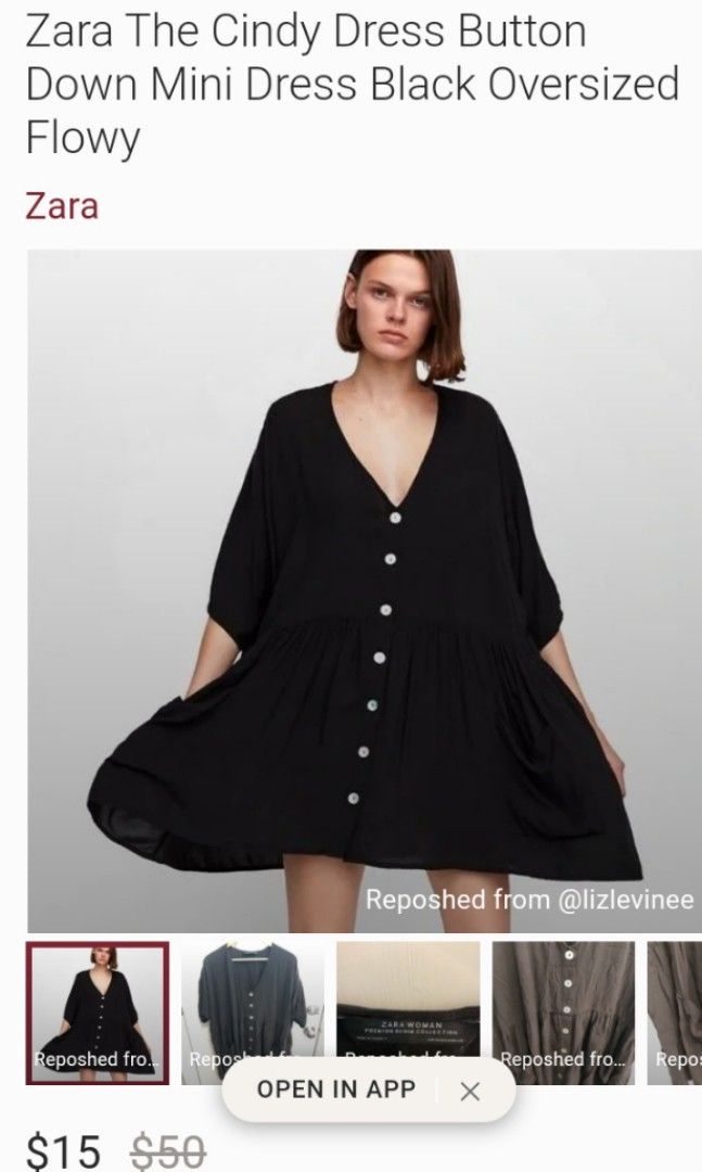 Zara the cindy dress 2025