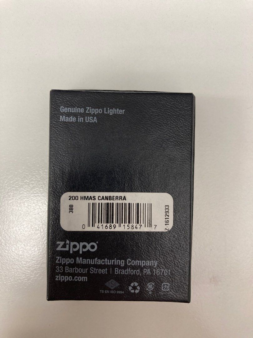 ZIPPO LIGHTER HMAS CANBERRA, Mobile Phones & Gadgets, Other Gadgets on Carousell