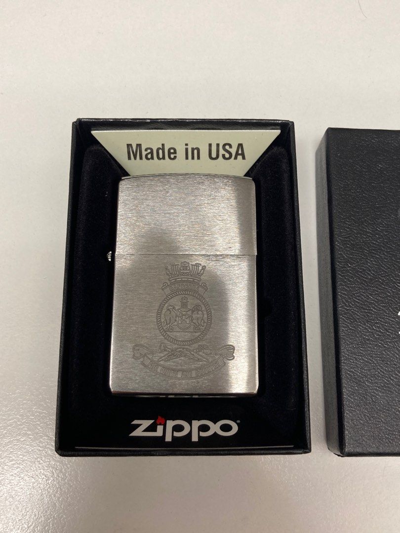 ZIPPO LIGHTER HMAS CANBERRA, Mobile Phones & Gadgets, Other Gadgets on Carousell