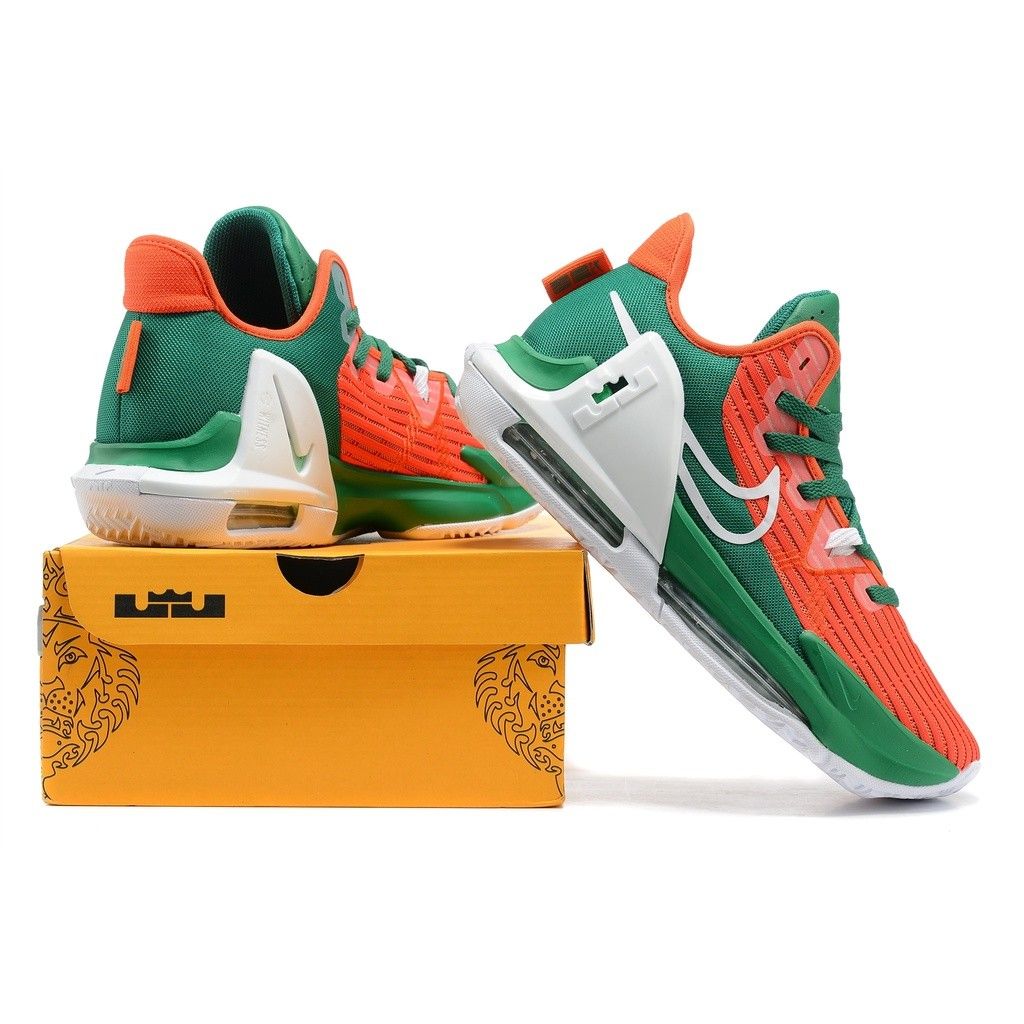 100% Original NIKE Lebron James Witness 6 Orange Green Sport Basketball  Shoes for Men at 50% off! ₱3,285 Only, Luxury, Sneakers & Footwear on  Carousell