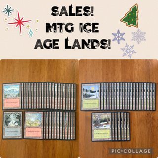 *$1*MTG Ice Age Basic Lands