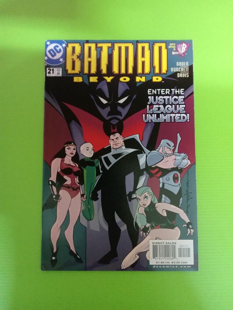 1st team app Batman Beyond Universe ( DCAU ) Batman Beyond #21 ( Brian  Stelfreeze - Cover Art ) DC Comics, Scarce Issue, Hobbies & Toys, Books &  Magazines, Comics & Manga on Carousell