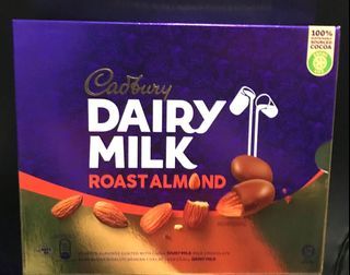 300g Cadbury Roast Almond Dairy Milk Chocolate