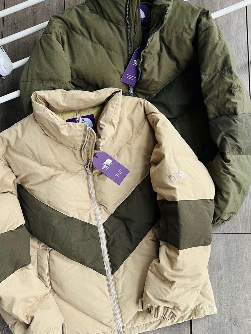 2 the north face purple label cotton down jacket Carousell