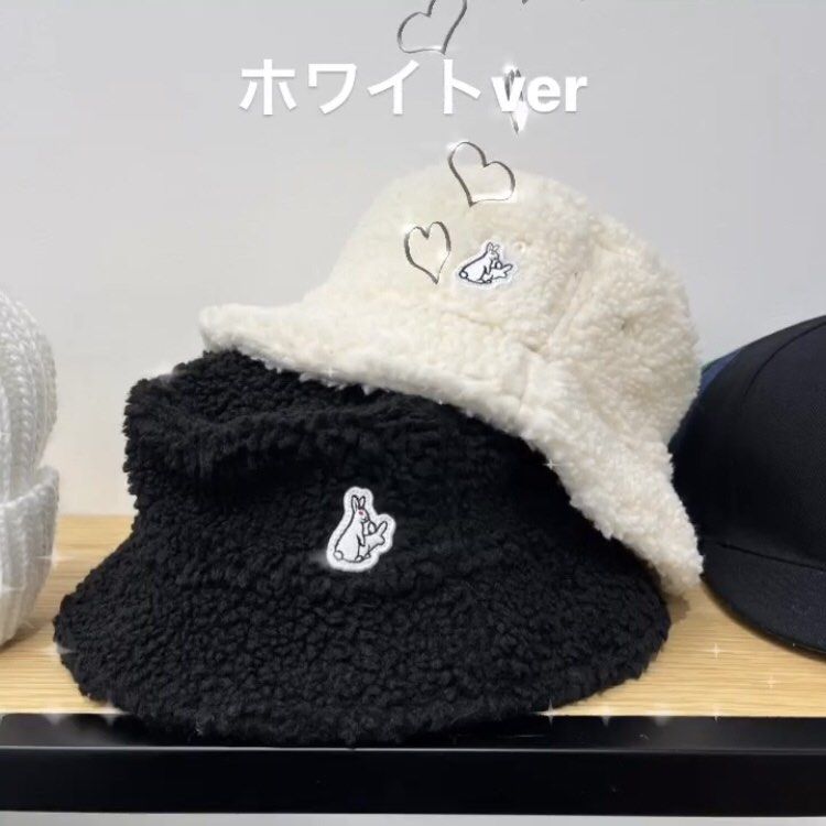 日本代購新作🇯🇵 FR2 & FR2梅Rabbit Icon Boa Hat 毛毛帽🐇, 預購