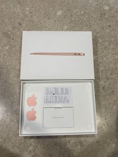 📦 Empty box Gold Macbook Air with M1 chip 📦