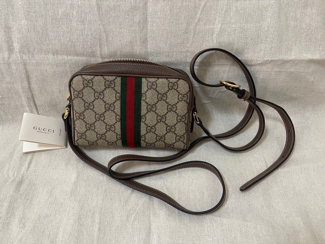 GUCCI Mini borsa Ophidia in tessuto GG Supreme