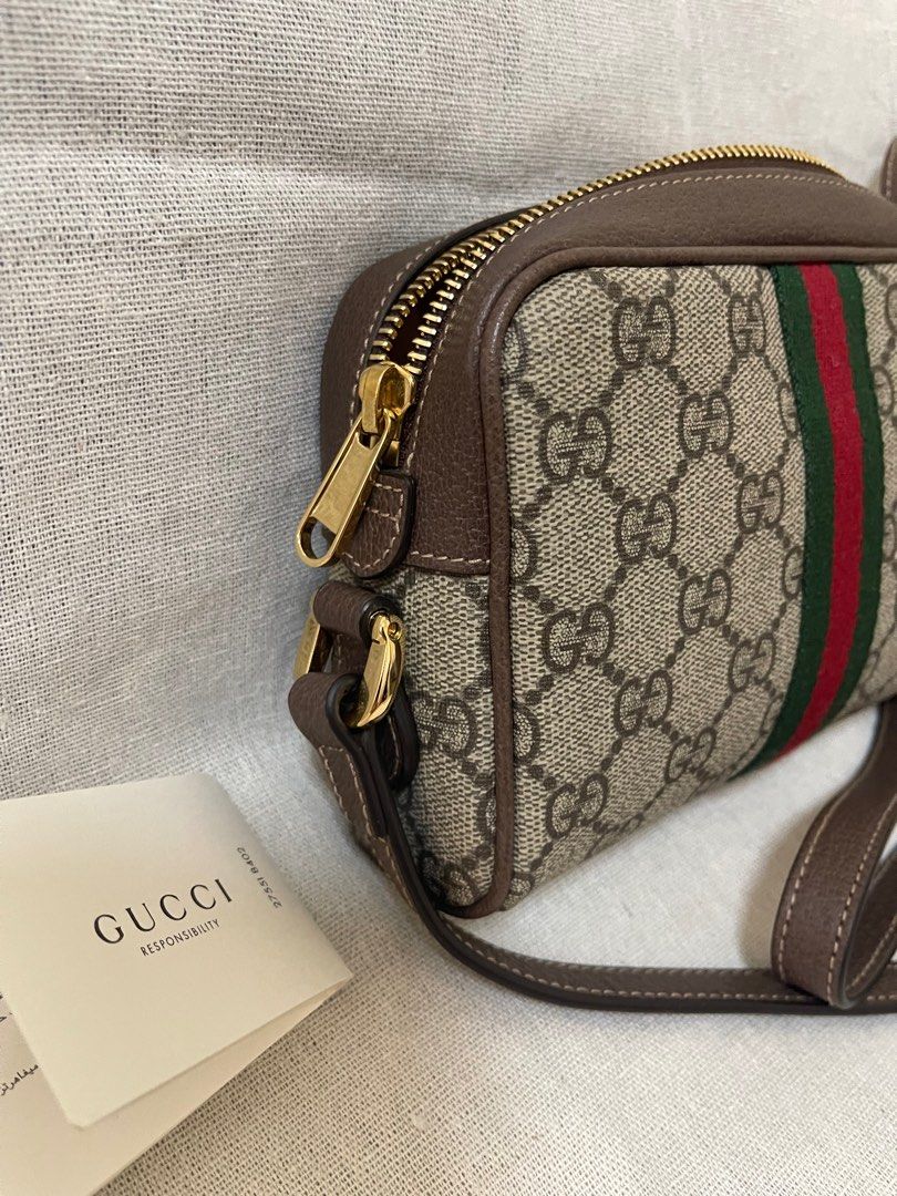 GUCCI Mini borsa Ophidia in tessuto GG Supreme