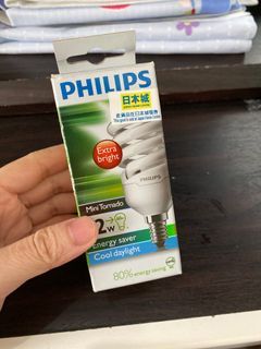 飛利浦慳電膽 Philips lightbulb light 100% new