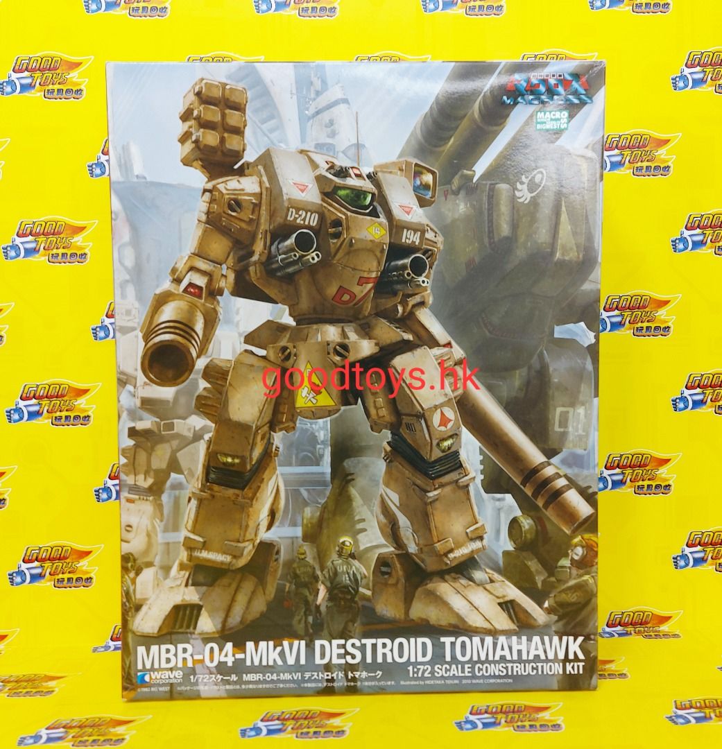 全新未砌WAVE 1/72 模型超時空要塞MACROSS MBR-04-MKVI DESTROID 