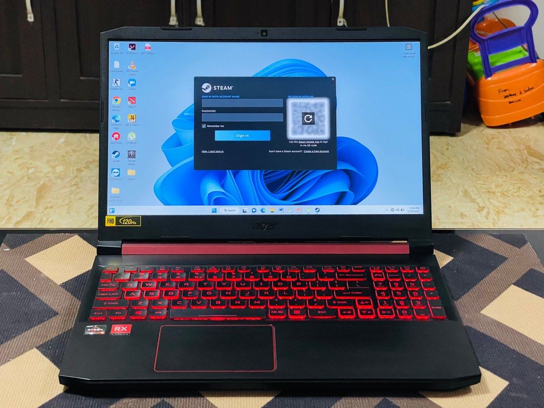 ACER NITRO 5 AN515-43 (Category: Laptops & Notebooks) located in Pasig City. Submitted by FarAndRayShop (Listing ID 1202318861, Image 3). Description: Selling pre loved ACER NITRO 5 Laptop . Good condition ! No history of repair ! Flawless item . Quick specs: 💻Acer Nitro 5 AN515-43 💻AMD Ryzen 5 3550H with Radeon Vega Mobile Gfx 8CPUs 2.1GHz 💻9GB AMD Vega 8 Graphics 💻4GB AMD Radeon RX 560X Series 💻1920 x 1080 60Hz 💻16GB RAM DDR4 Upgradable �