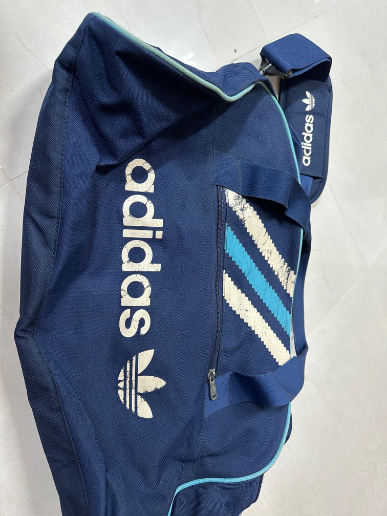 Adidas blue Shoulder Bag, Men's Fashion, Bags, Sling Bags on Carousell