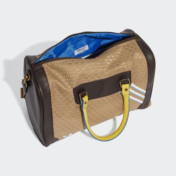Adidas vintage 70s gym bag brown deals