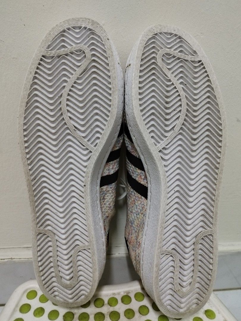 Adidas originals superstar 80s primeknit sales women silver