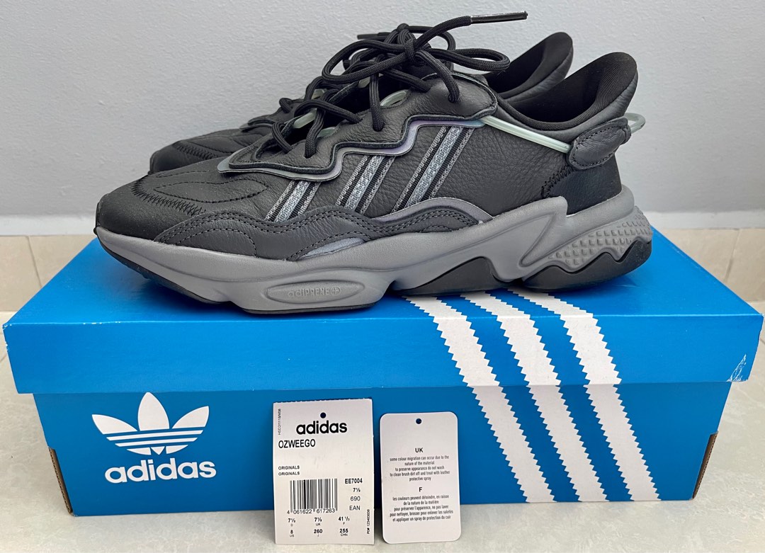 Adidas Ozweego - Black (US 8), Men's Fashion, Footwear, Sneakers on  Carousell
