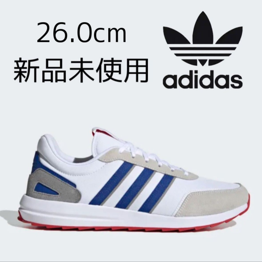 未使用adidas RETRORUN CLASSIC阿迪達斯復古跑經典男士運動鞋休閒鞋