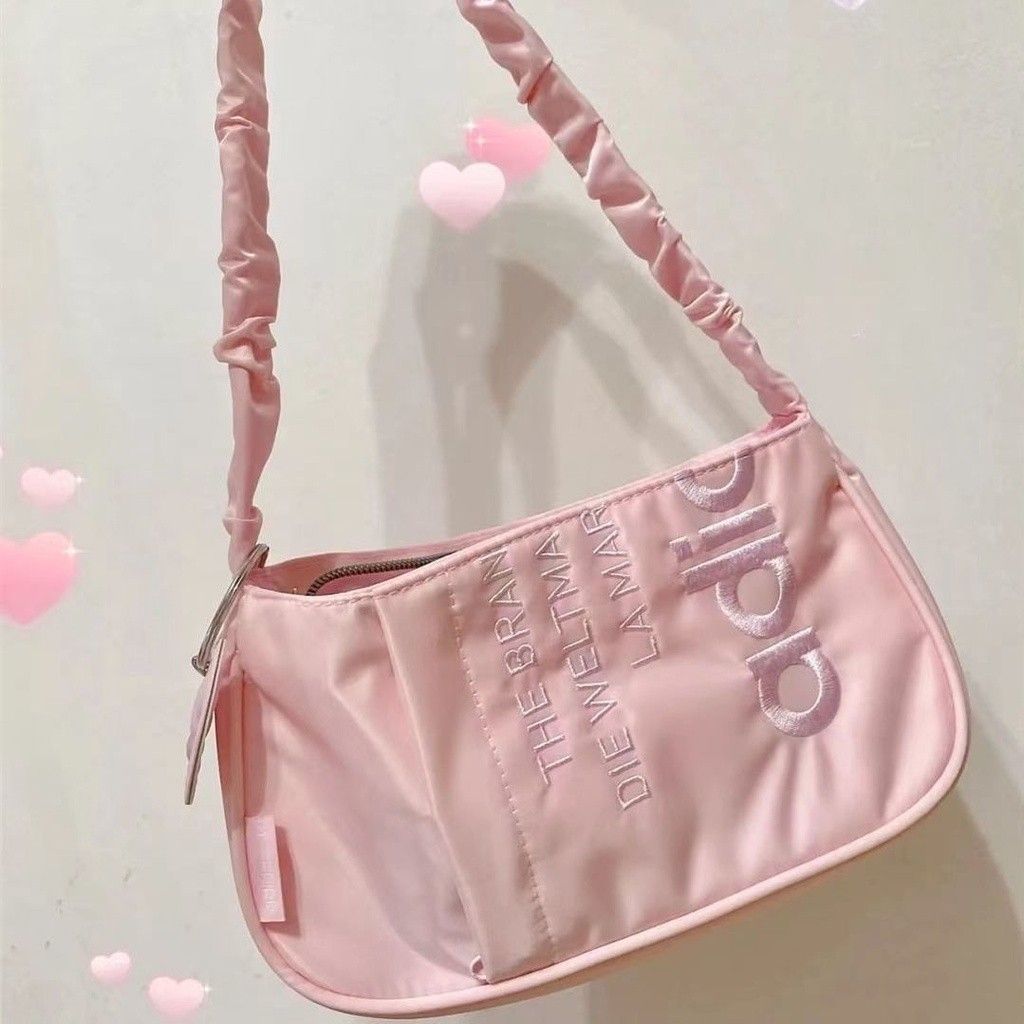 Pink adidas shoulder new arrivals bag