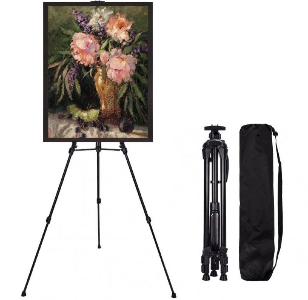 Adjustable Aluminium Easel Stand Foldable Sketch Drawing Easel Display