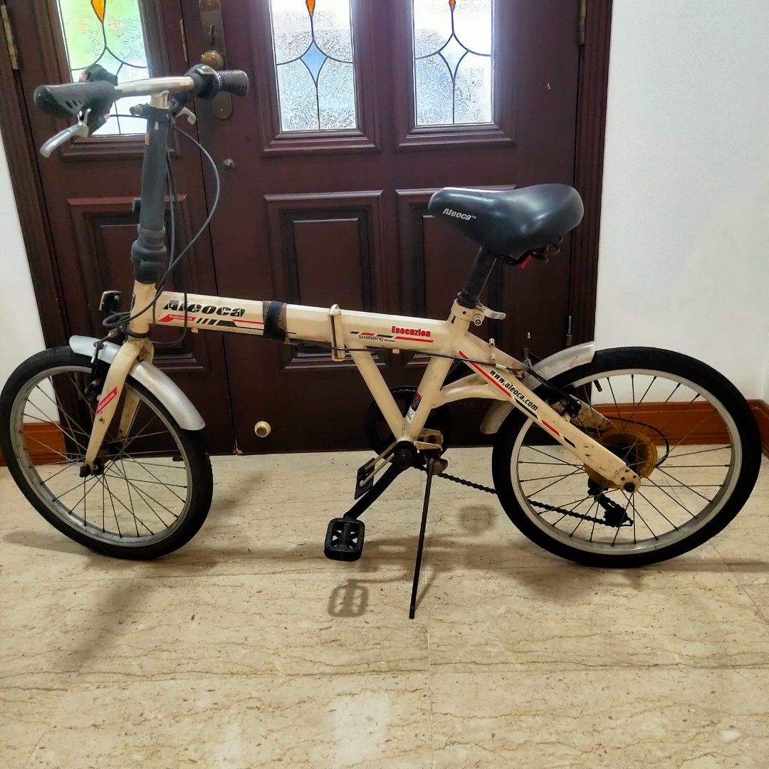 Aleoca 20 inch folding bike sale