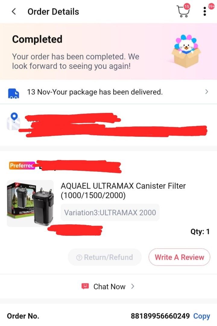 Aquael Ultramax 2000, Pet Supplies, Homes & Other Pet Accessories on ...