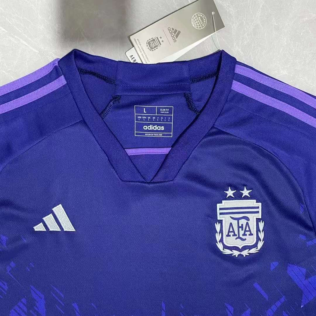 New! Argentina National Team 2 PC Set AWAY jersey and Short