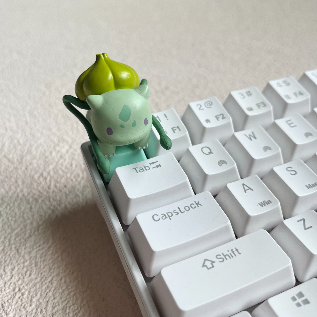 Artisanal Keyboard Keycap - Pokemon Bulbasaur, Computers & Tech, Parts ...
