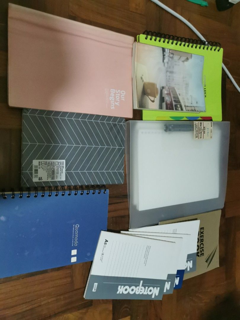 Assorted Notebooks, Everything Else on Carousell